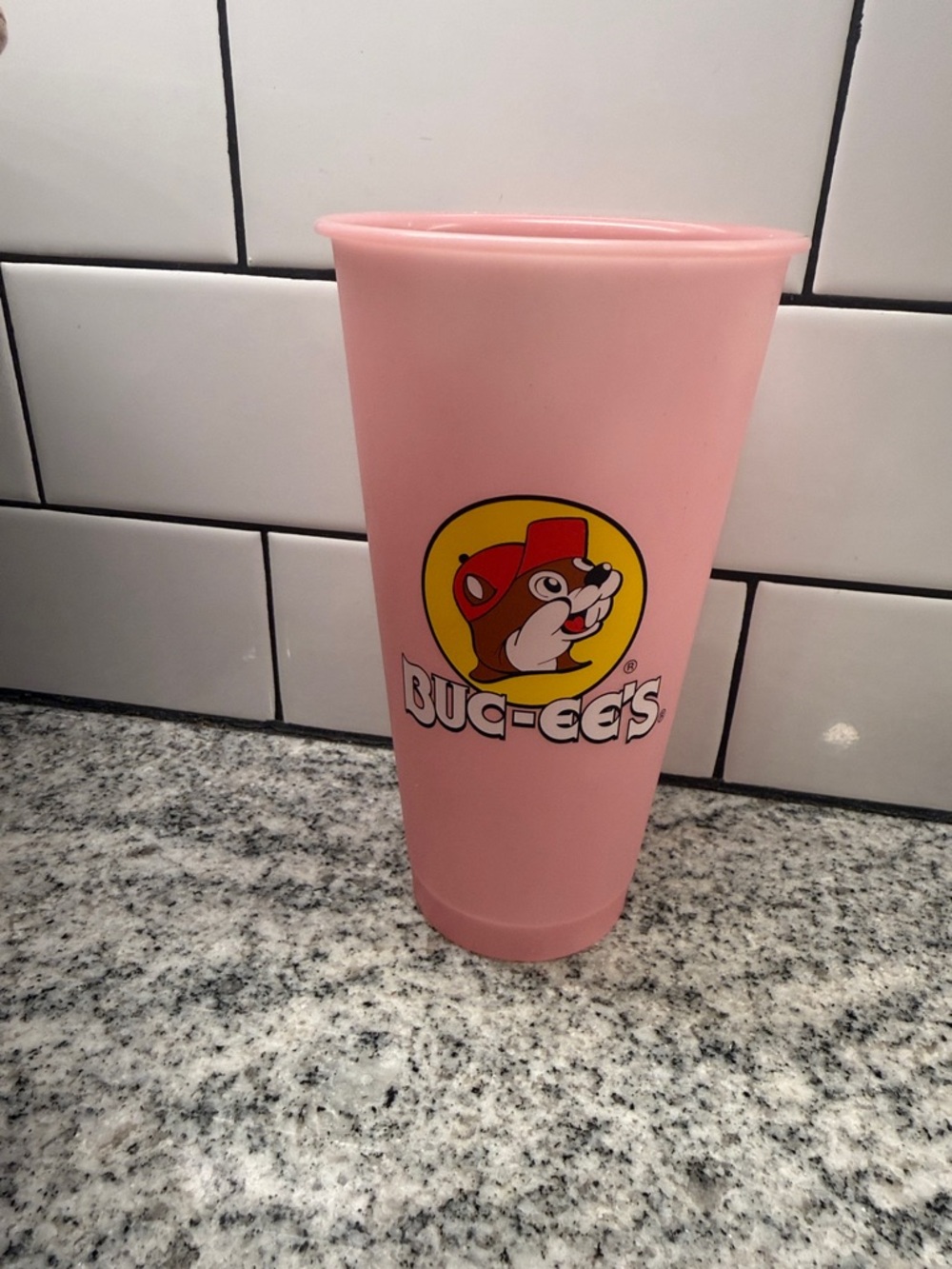 Buc-ee's Pink Travel Cup - Reusable Drinkware